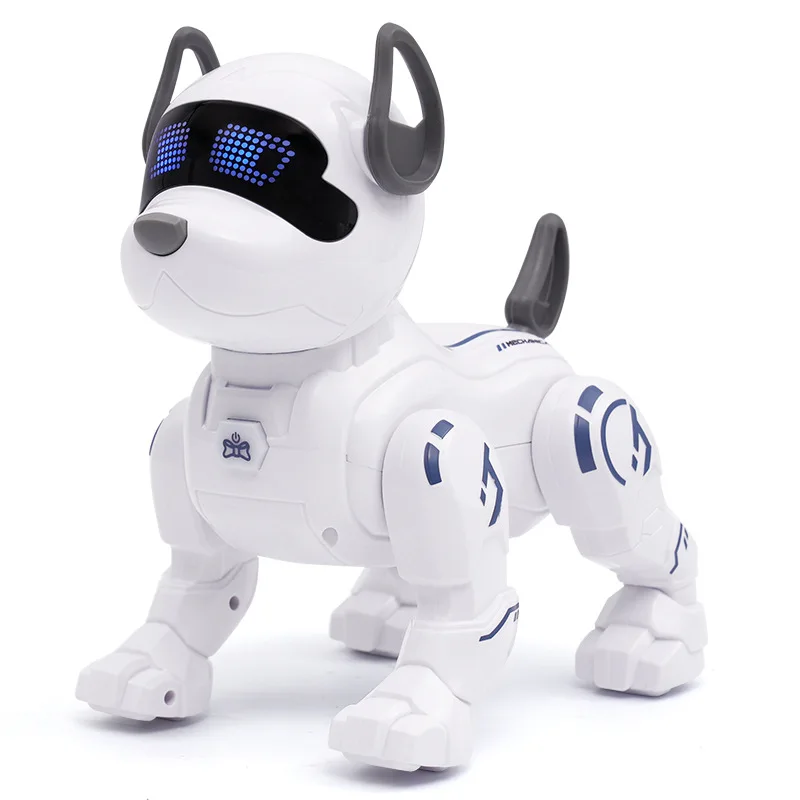 Remote control machine dog special effects simulation touch sensing interactive early education programming intelligent electric