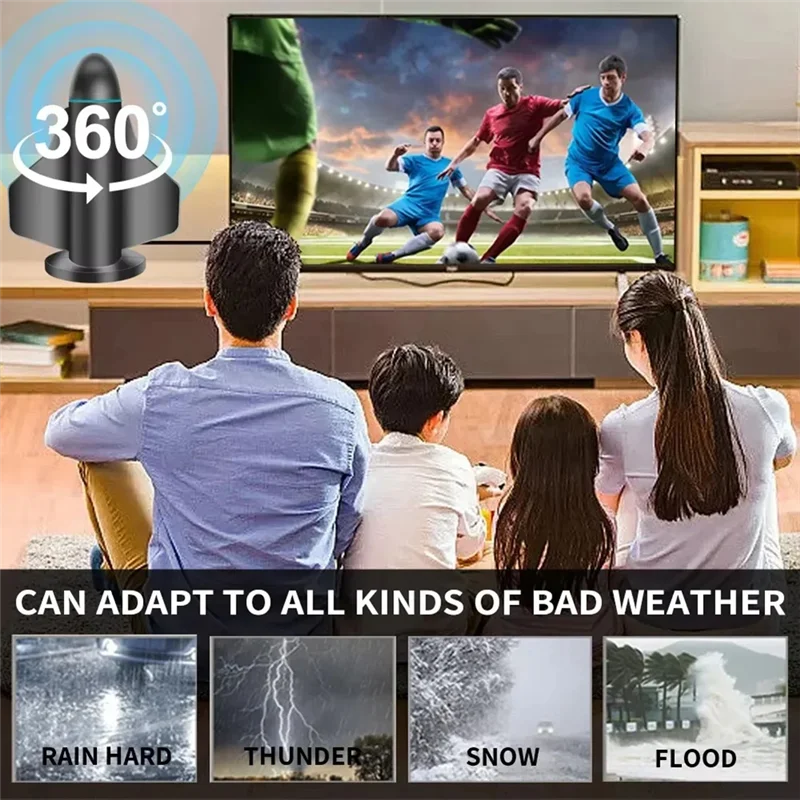 A69Z 4K HD TV Antenna High Definition Digital TV Antenna Digital Universal Ground Wave Antenna HD TV Antenna