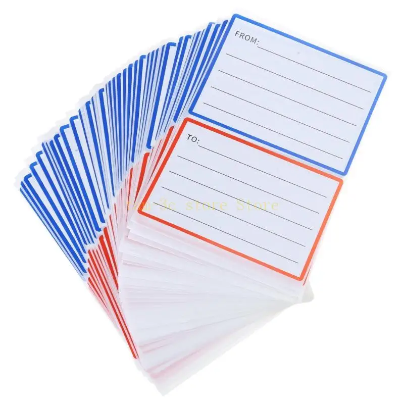 50/100/240 Sheets to/from Address Mailing Labels Self Adhesive Mailing Labels Stickers for School Office and Home D0UA