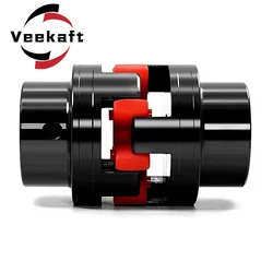 Veekaft 1PC XL2 D54L78 12/14/15/16/20/22/25/28mm GR24 CNC Motor Ballscrew Jaw Spider Plum Steel Shaft Coupler Flexible Couplin