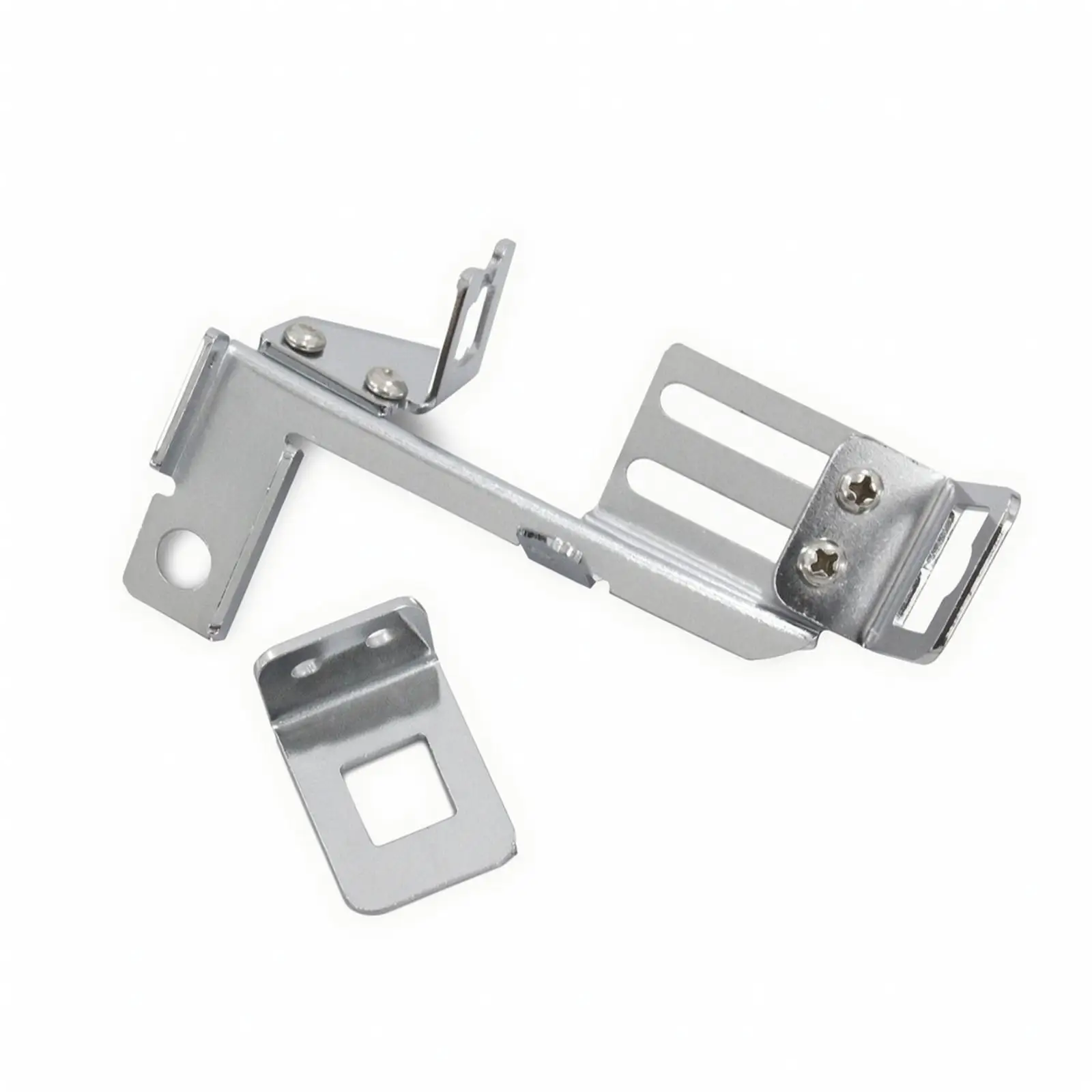 Steel Throttle Cable Bracket with Bent Tabs for V8 Carburetor Tall Deck Custom Engine Bay