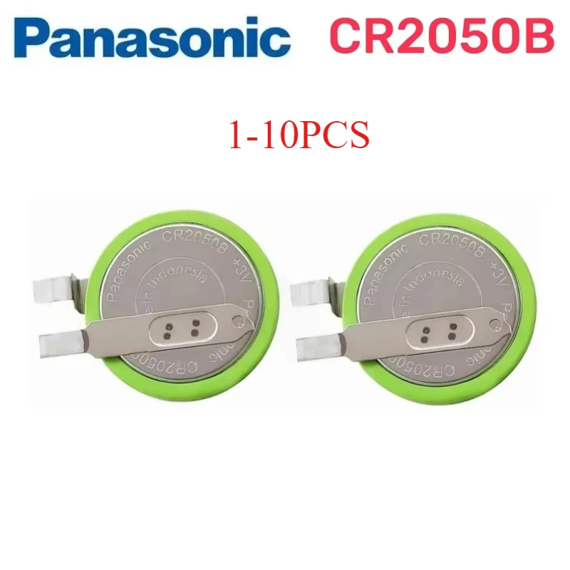 NEW Panasonic Tire Pressure Monitoring Built-in Sensor Battery CR2050B High Temperature and Low Temperature 3V with Foot Button