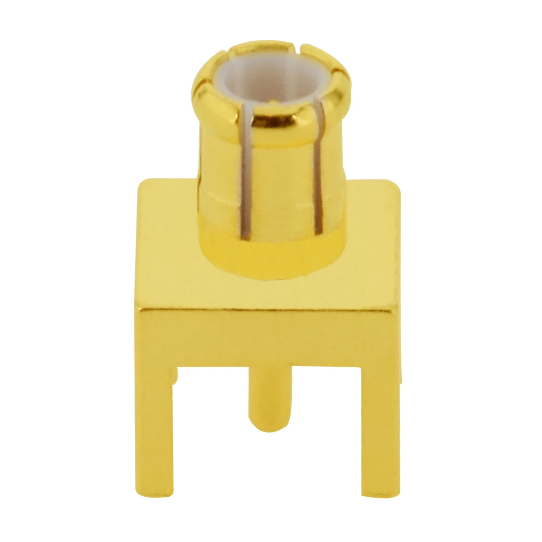 10pcs MCX  Male Plug  RF Coax Connector Through Hole PCB Mount  Straight  Goldplated Wholesale New