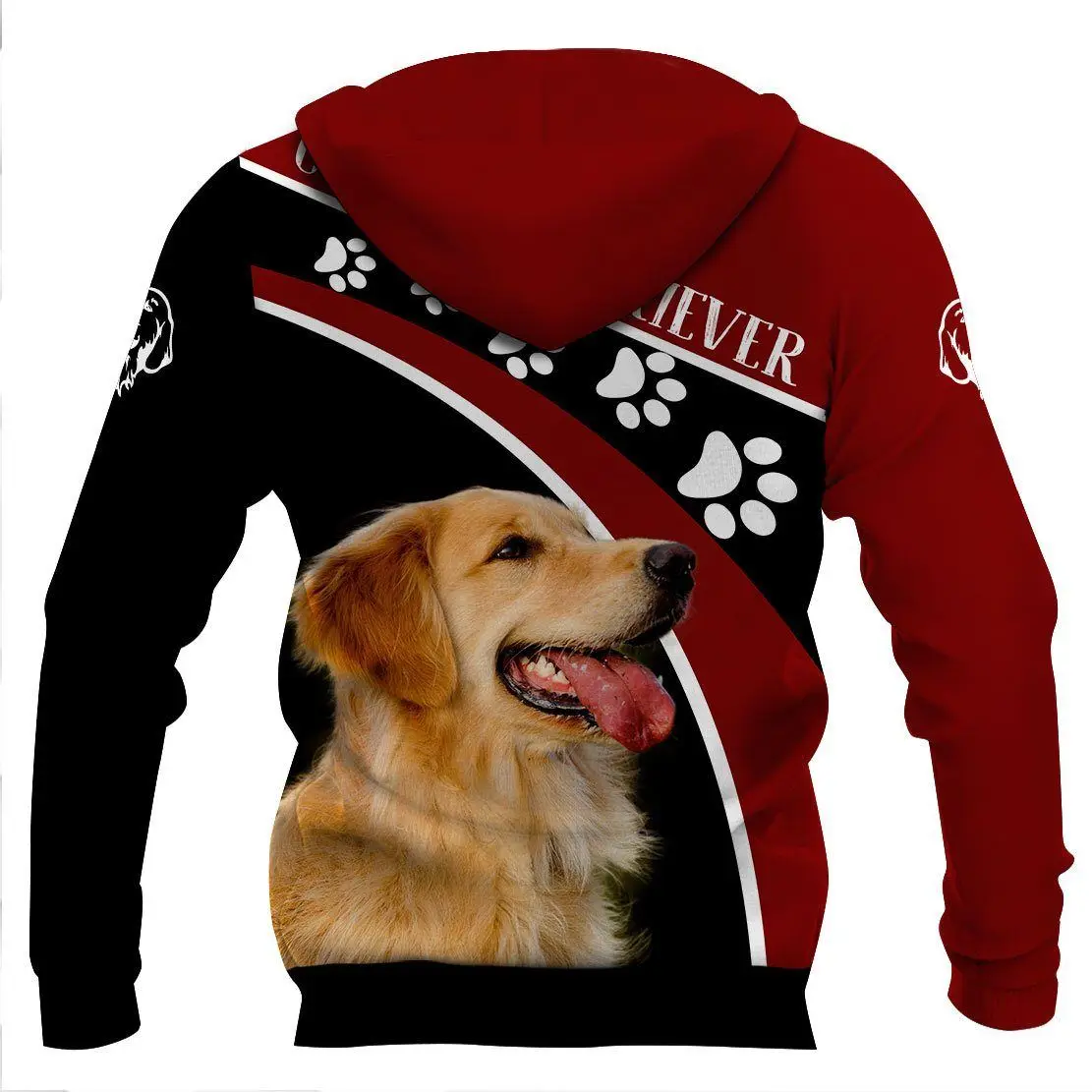 Golden Rettriever/Belgian Malinois 3D All Over Printed Hoodies Women For Men Pullovers Street Tracksuit Love Dog Gift