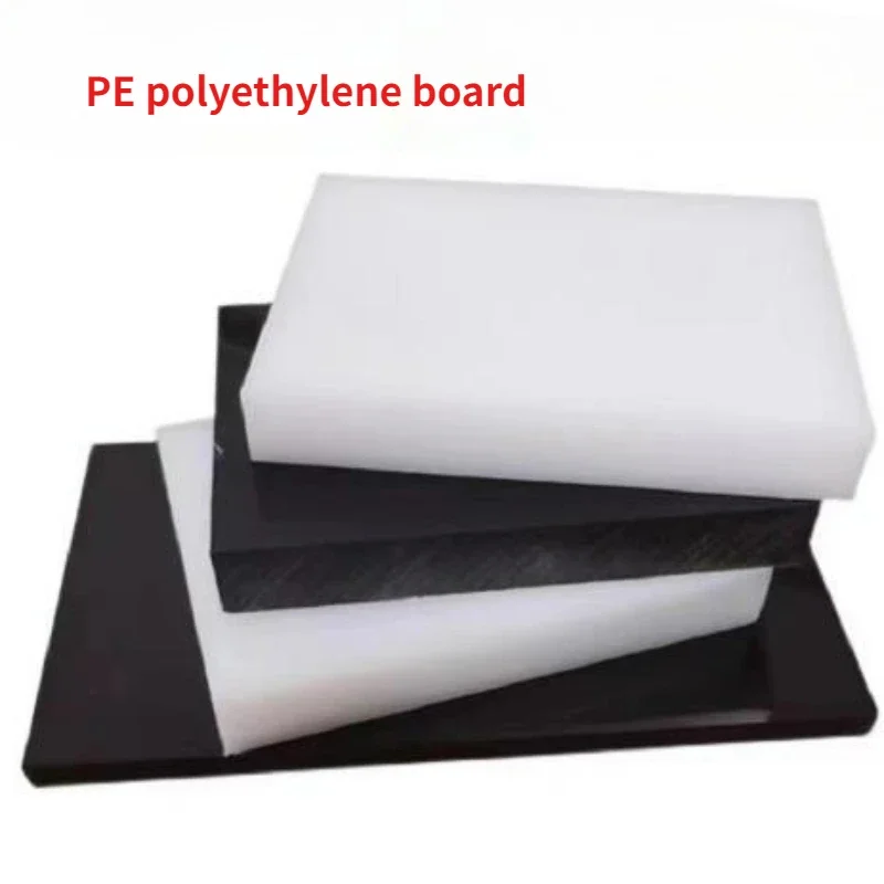 HDPE-Polyethylenplatte, verschleißfest, schwarz-weiß, PE-Platte für Hand-DIY-Modelle, Dichtungen, Dicke 2-30 mm – Detail 1