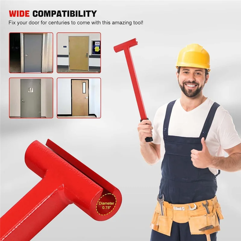【Flash Sale】Door Hinge Adjustment Tool, Heavy Weight Hinge Bender For .134 Gauge Commercial Door Hinge Wrench Bender
