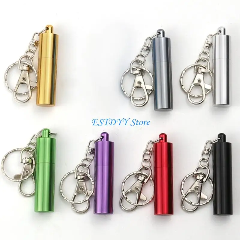 

G6DE Metal Puncture Repair Tool Billiard Pool Cue Tip Shaper with Keychain Enduring