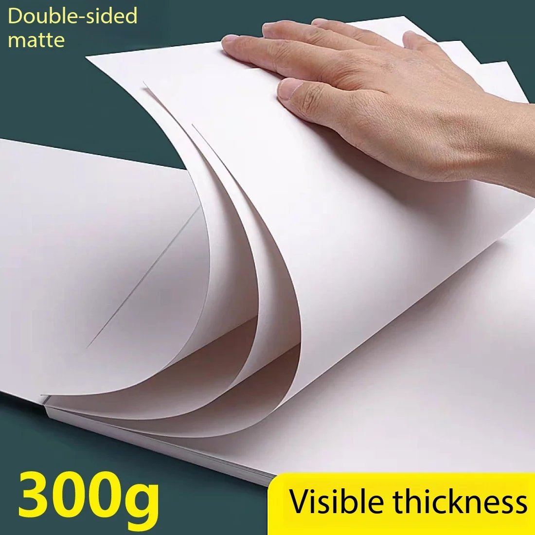 300g White Cardstock Sketchbook A3 A4 A5 Hard Cover Drawing Pad Notebook for Artist Student Painting Graffiti Handcraft Supplies
