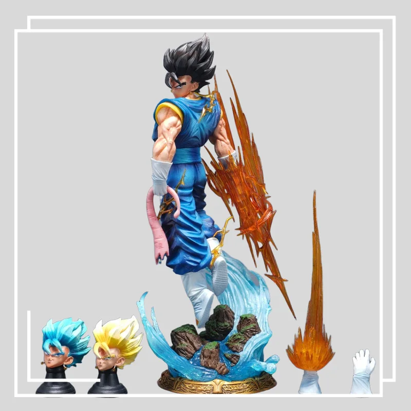 

Bandai Dragon Ball Super Vegito Action Figure Yunqi Version with Changeable Sculpts Anime Model Statue Collectible Toy