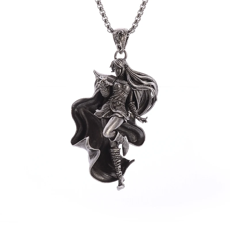 GoddessDevil Retro Punk Anime Long Hair Pendant Necklace: A Deep Dive into Style, Symbolism, and Wearability