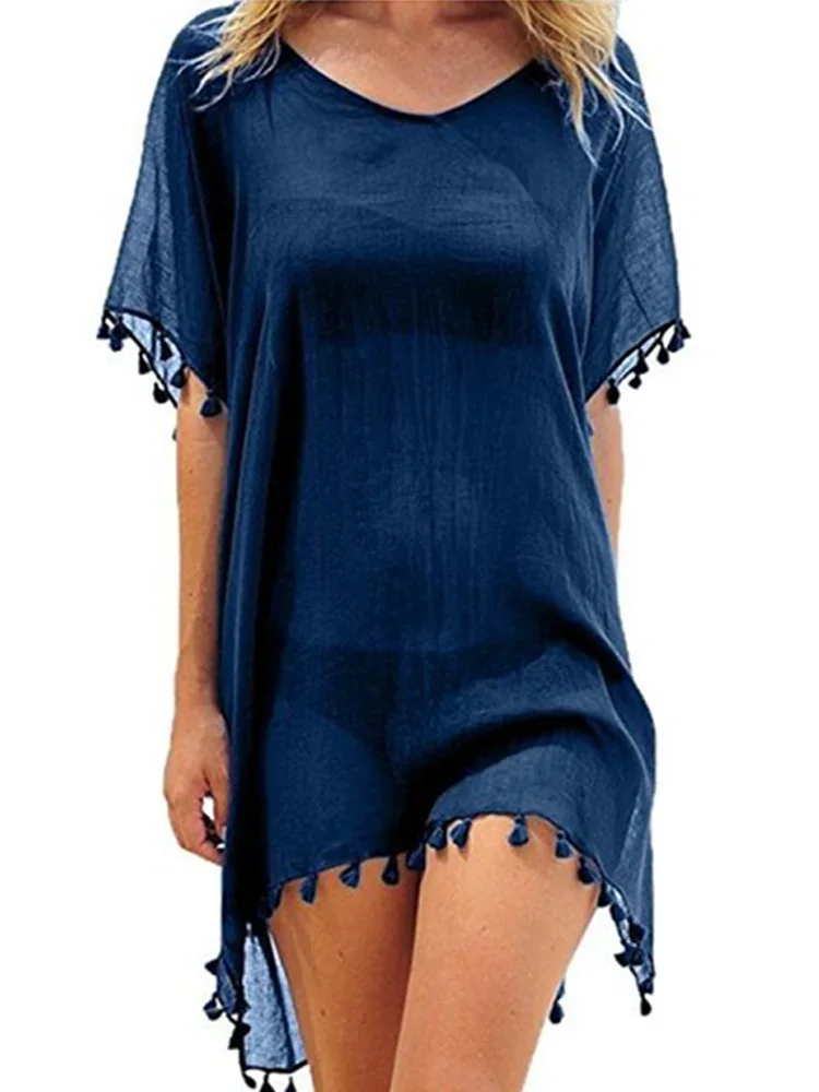 

Women Beach Cover Up Lace Hollow Crochet Swimsuit Beach Dress Women Summer Cover-Ups Bathing Suit Ladies Beach Wear Tunic