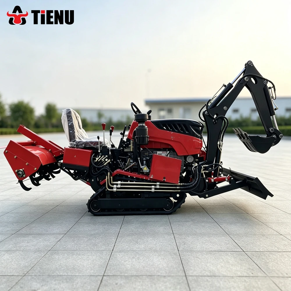 Customized Tracked Tractors Hi - Tractor Backhoe review and price