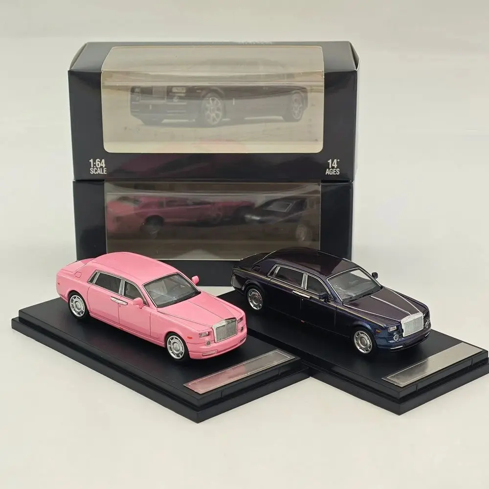 

SW 1:64 Phantom VII 7 Luxury Sedan Sports Diecast Model Car Miniature Limited Edition Collection Auto Gift