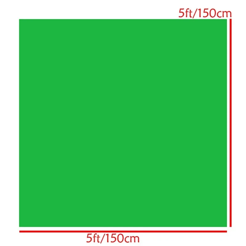 225cm Photography Backdrop Non-Woven Fabric Solid Color Green Screen Photo Background Chroma Key for Photo Studio