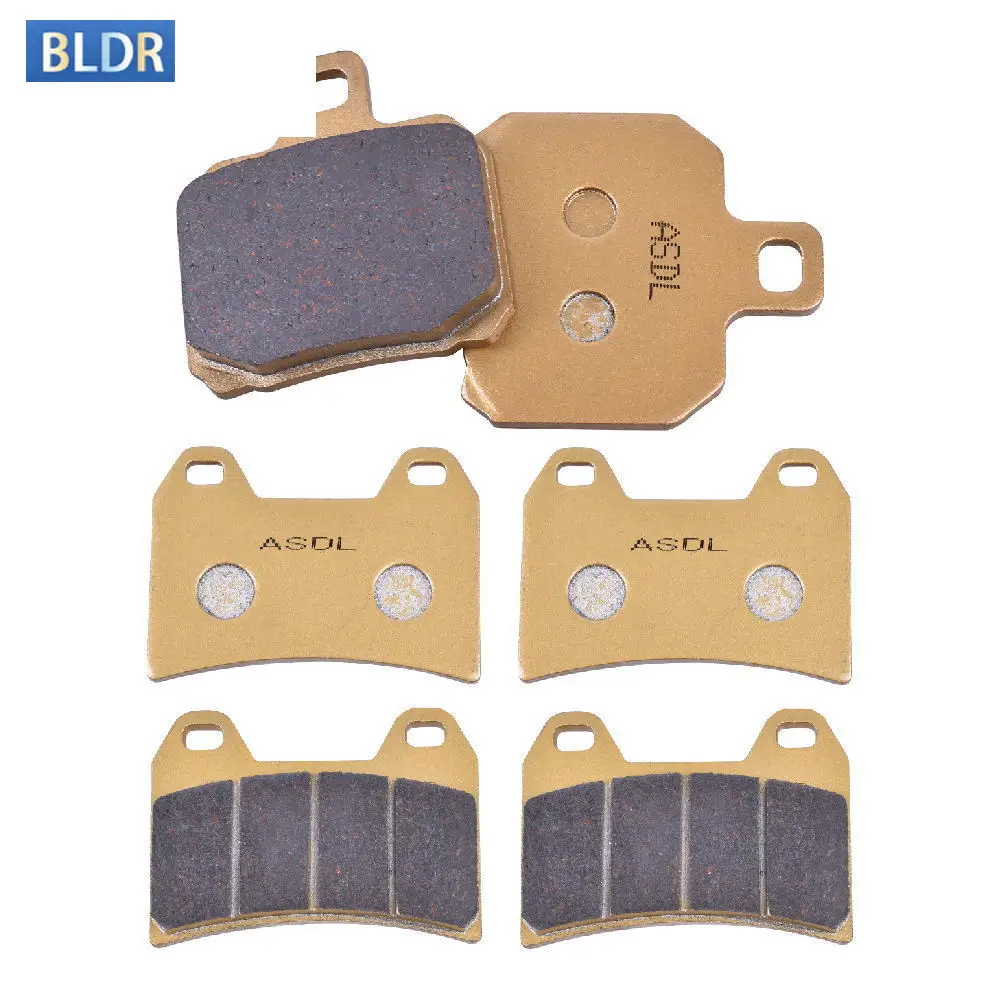 Front Rear Brake Pads For MOTO GUZZI 750 V7 Classic Racer 2008-2012 750 Nevada 750 2002-2013 Breva 750 2003-2007