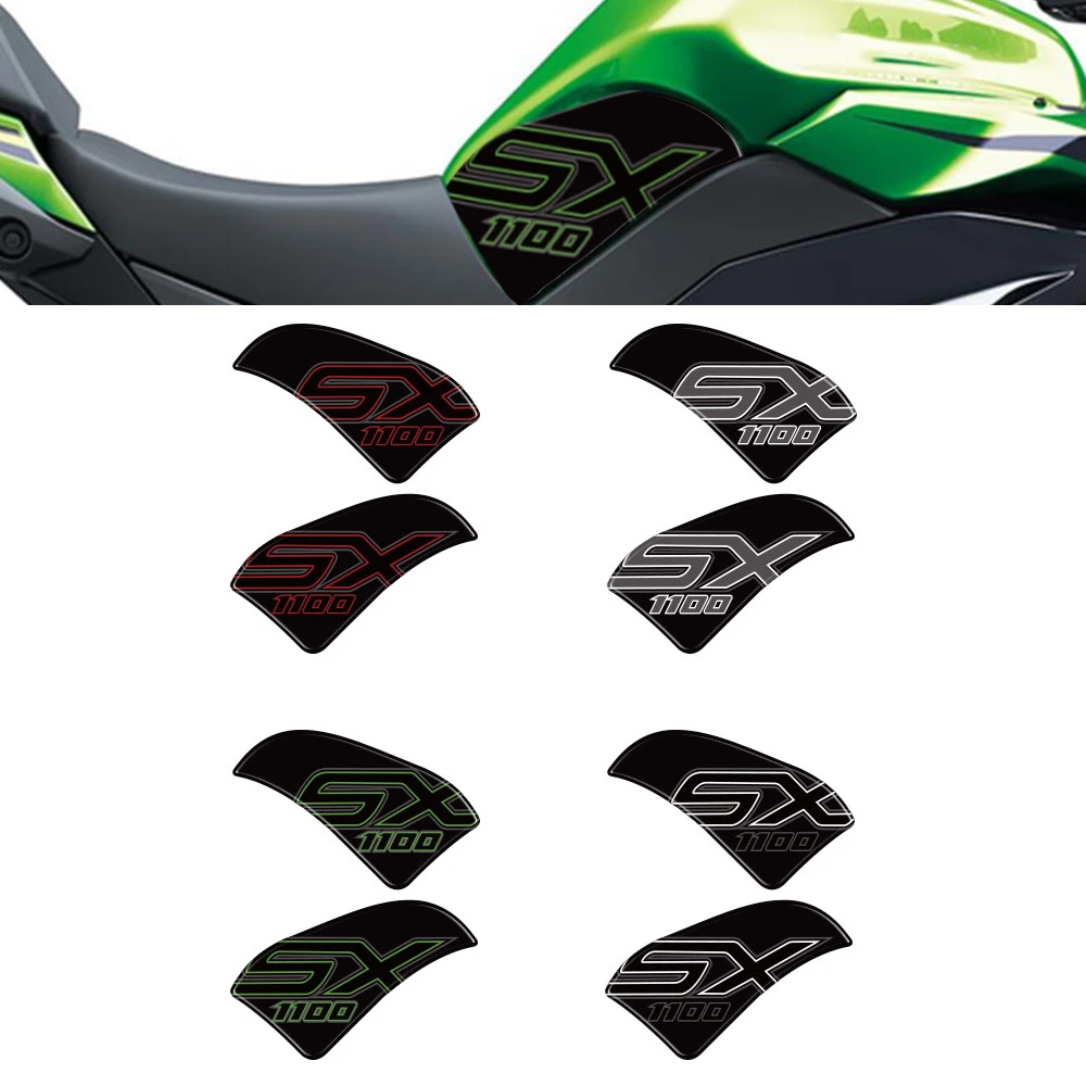 

For KAWASAKI NINJA 1100SX NINJA1100SX 2025 Motorcycle Accessories Tank Knee Protector 3D Gel Paint Protection Kit