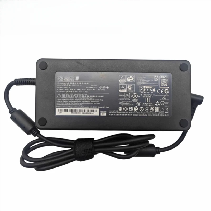 A+Original Chicony 330W 19.5V 16.92A AC Adapter Charger A20-330P1A 5.5*2.5mm Tip