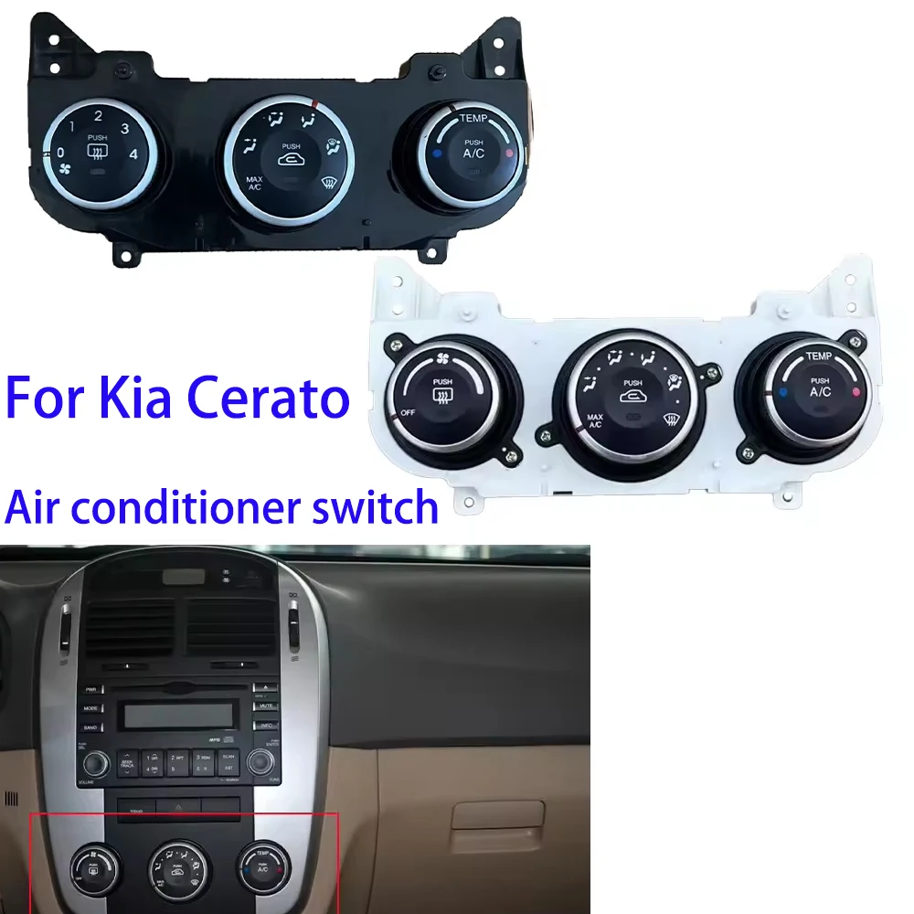 Car Air Conditioner Switch Panel For Kia Cerato Air Condition Adjustment Knob Switch