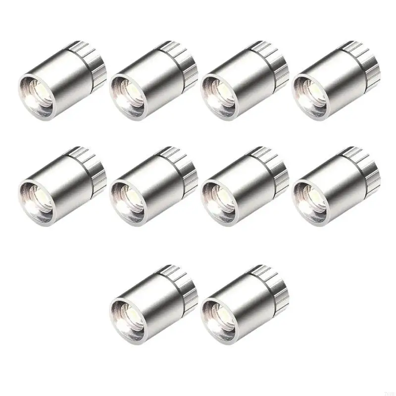 

76HF 10PCS Miniature LED Lighting Lamp For Dollhouses Accessories Warm/White Lighting