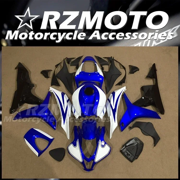 

4Gifts New ABS Motorcycle Fairings Kit Fit for HONDA CBR600RR F5 2007 2008 07 08 Bodywork Set Blue White