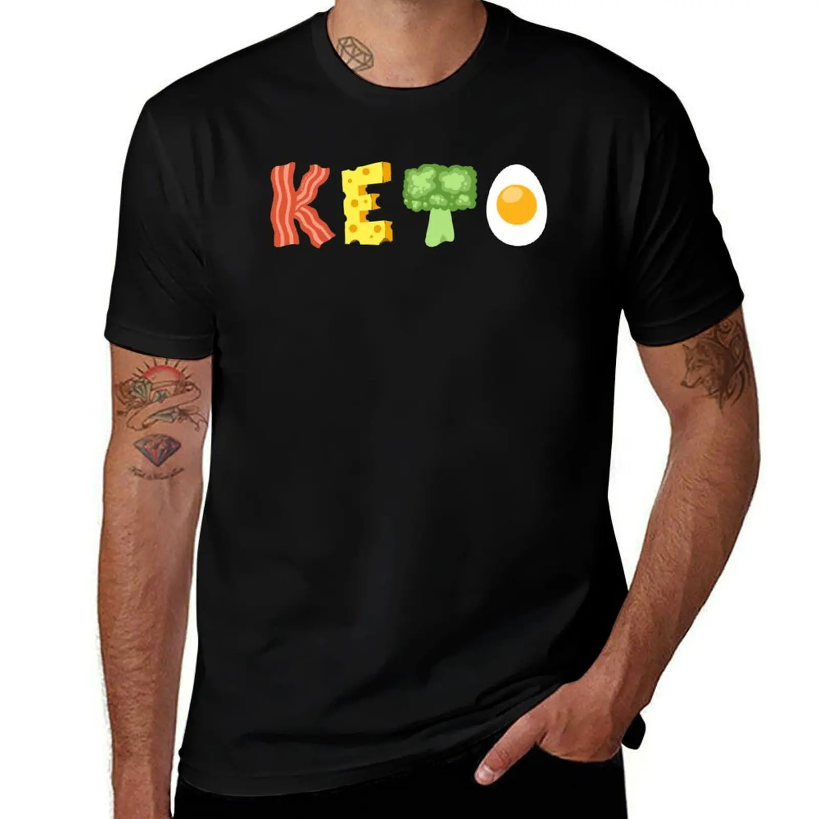 ConeCandy: 4 Pillars of Keto T-Shirt Active Wear Sports for Men T-Shirt