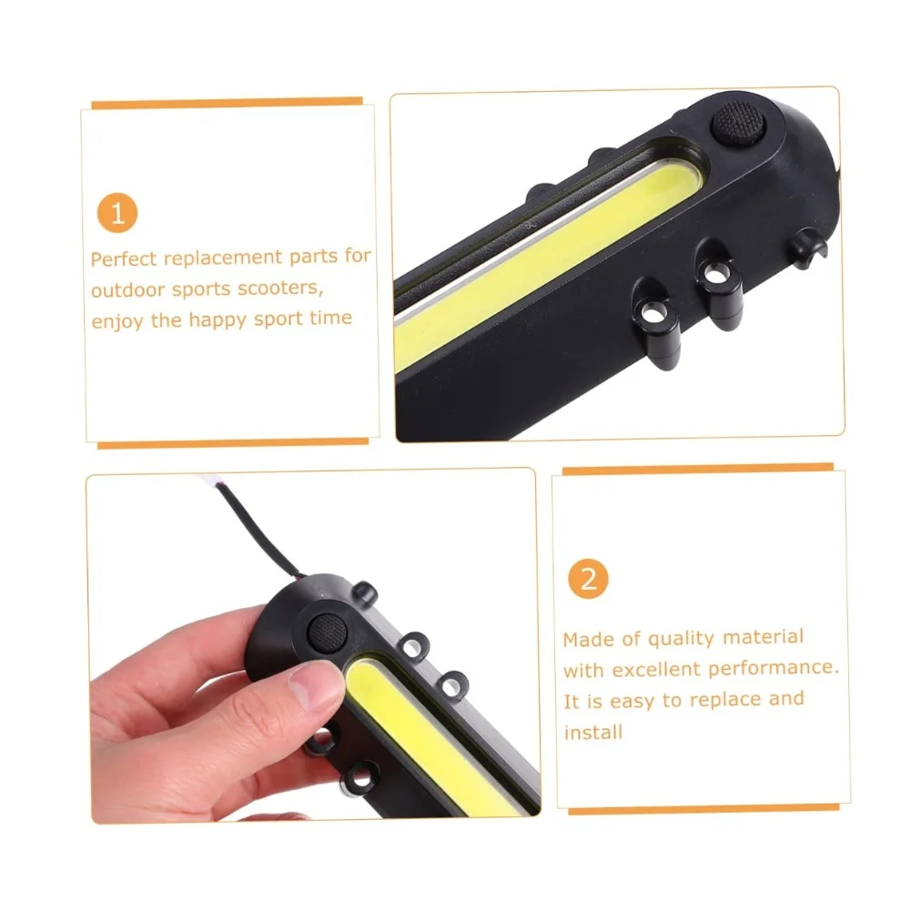 

High-Performance 5.5“/6.5" Carbon Fiber Scooter Front Light For Electric Scooters 160° LED COB Headlight Bright Illumination