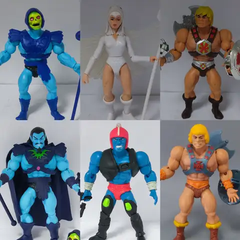 He man Motu Retro Skeletor Sorceress Keldor Kronos 5" Loose Action Figure