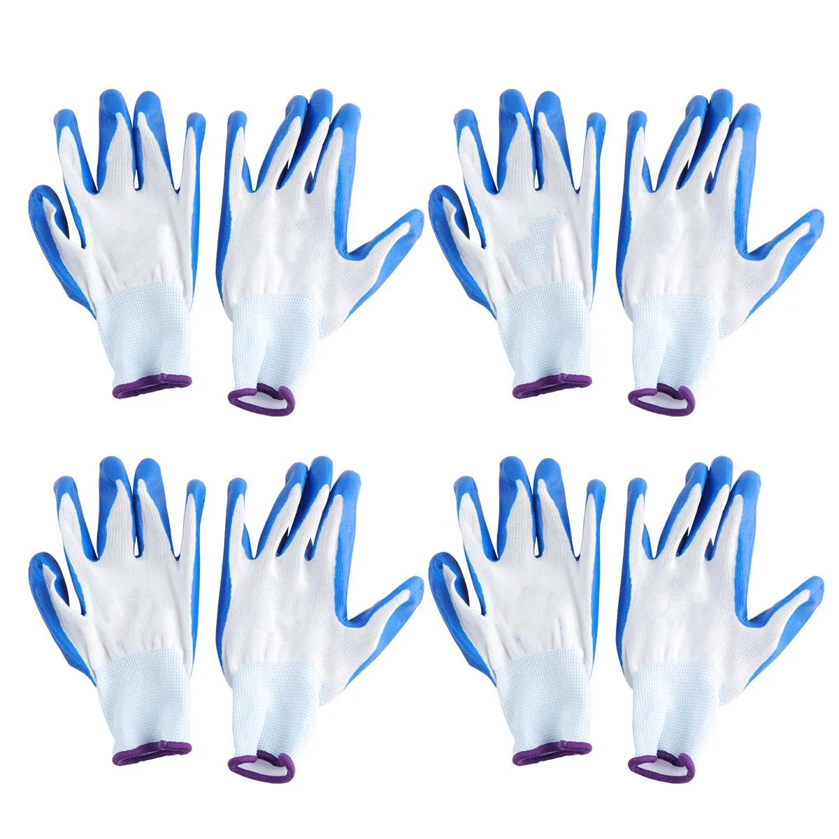 

12pcs Glue Gloves Durable Lightweight Industrial Work Wearproof Oil Proof Protective Hands DAMAGE PROTECTION Labor Safety