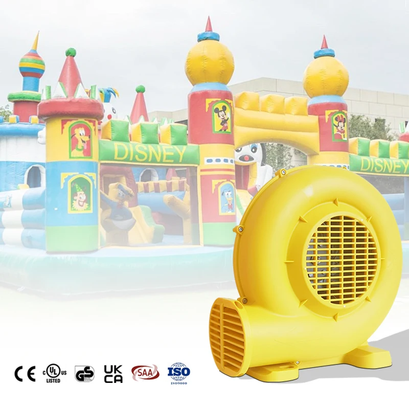 750w Plastic Shell Electric Air Blower Pump Fan Industrial Commercial Inflatable Bouncer Blower For Arch/Bouncy Castle