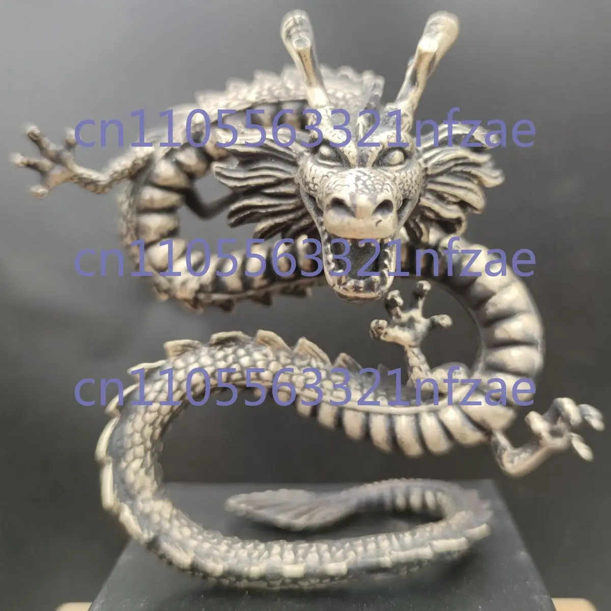 

china bronze casting mini dragon statue figure collectable Asian Antiques home