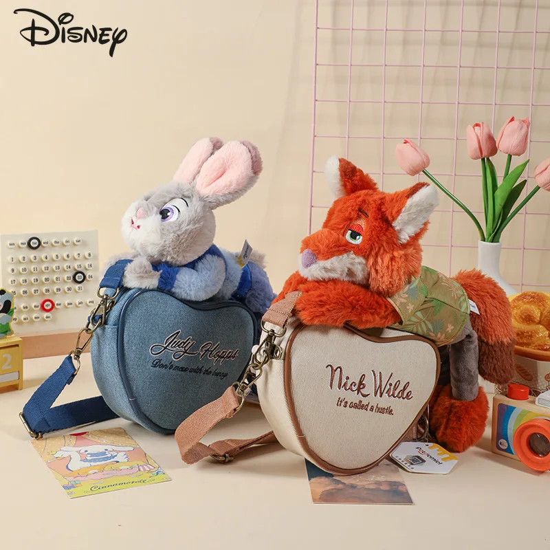 

Disney 2026 New Women's Handbag Fashion High Quality Canvas Women's Crossbody Bag Solid Color Versatile Girl Phone Storage Bag