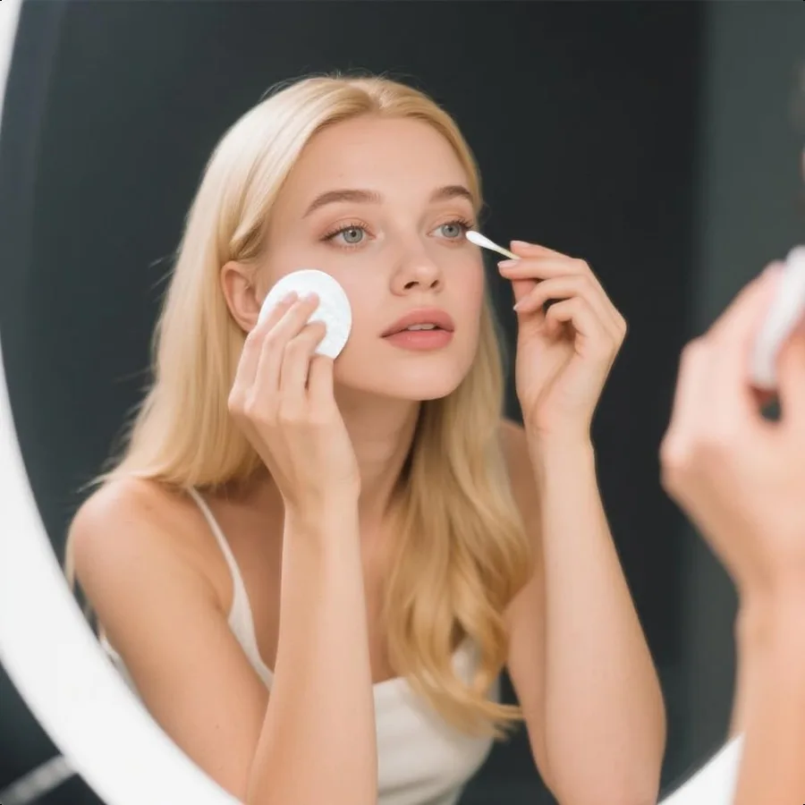 1000 Count Bamboo Cotton Swabs DoubleTipped Biodegradable and Organic Cotton Buds EcoFriendly Natural Sticks for Ear Cleaning M