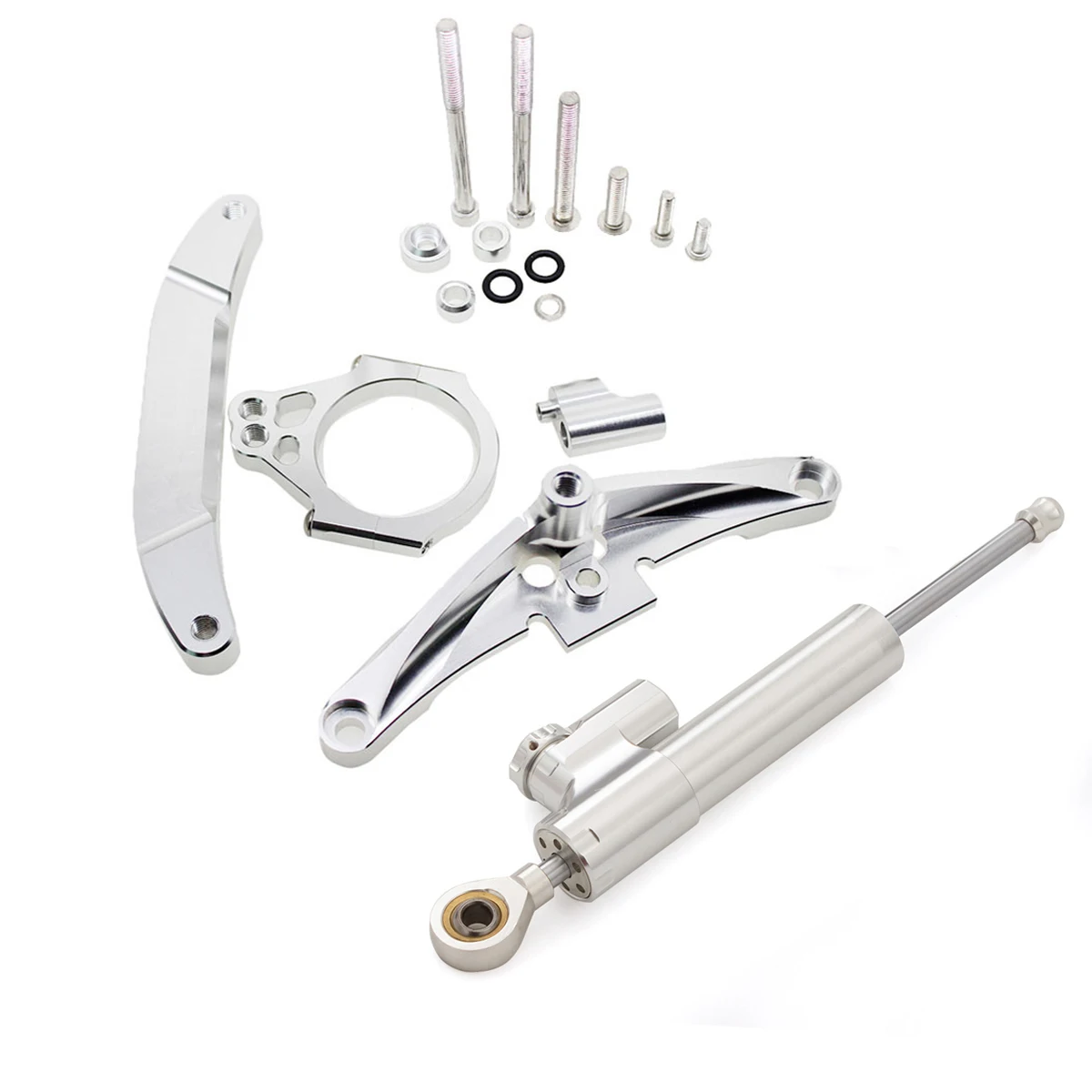 Voor Yamaha FZ1 FZ1N FAZER 2006-2015 Aluminium Motorfiets Demper Steering Stabiliseren Beugel Montage Kit