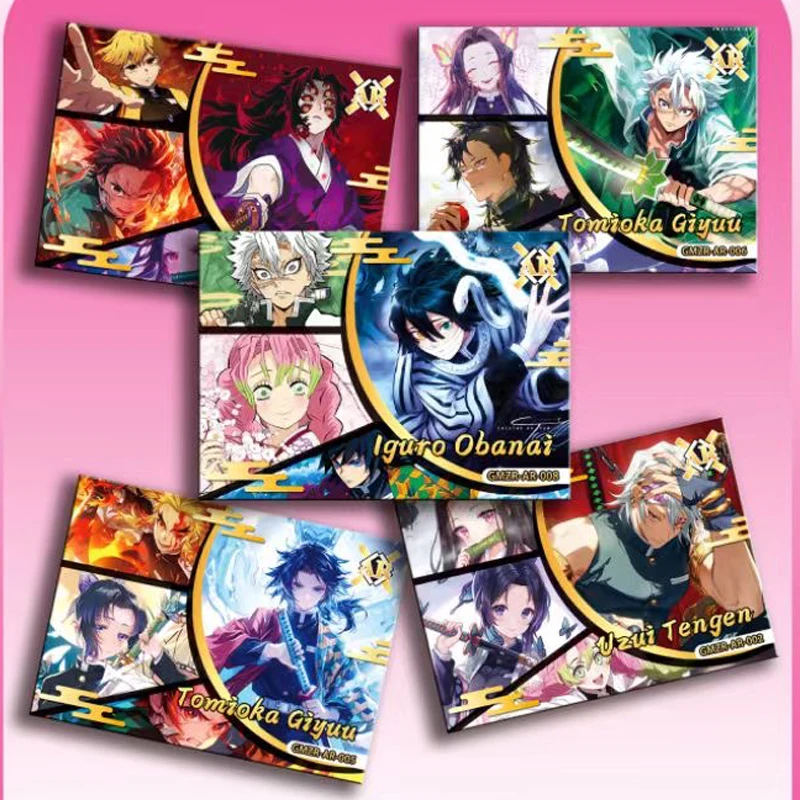 Demon Slayer kartu Booster Box Koleksi paket Senka Inggris grosir kartu bermain permainan pesta