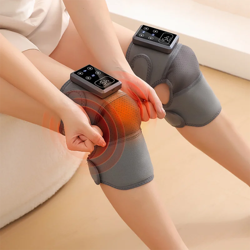 Heated Massage Knee Smart Warmth for Chronic Cold Leg Electric Heating Model Joint Heat Therapy Pain Relief Knee Warmer Massager