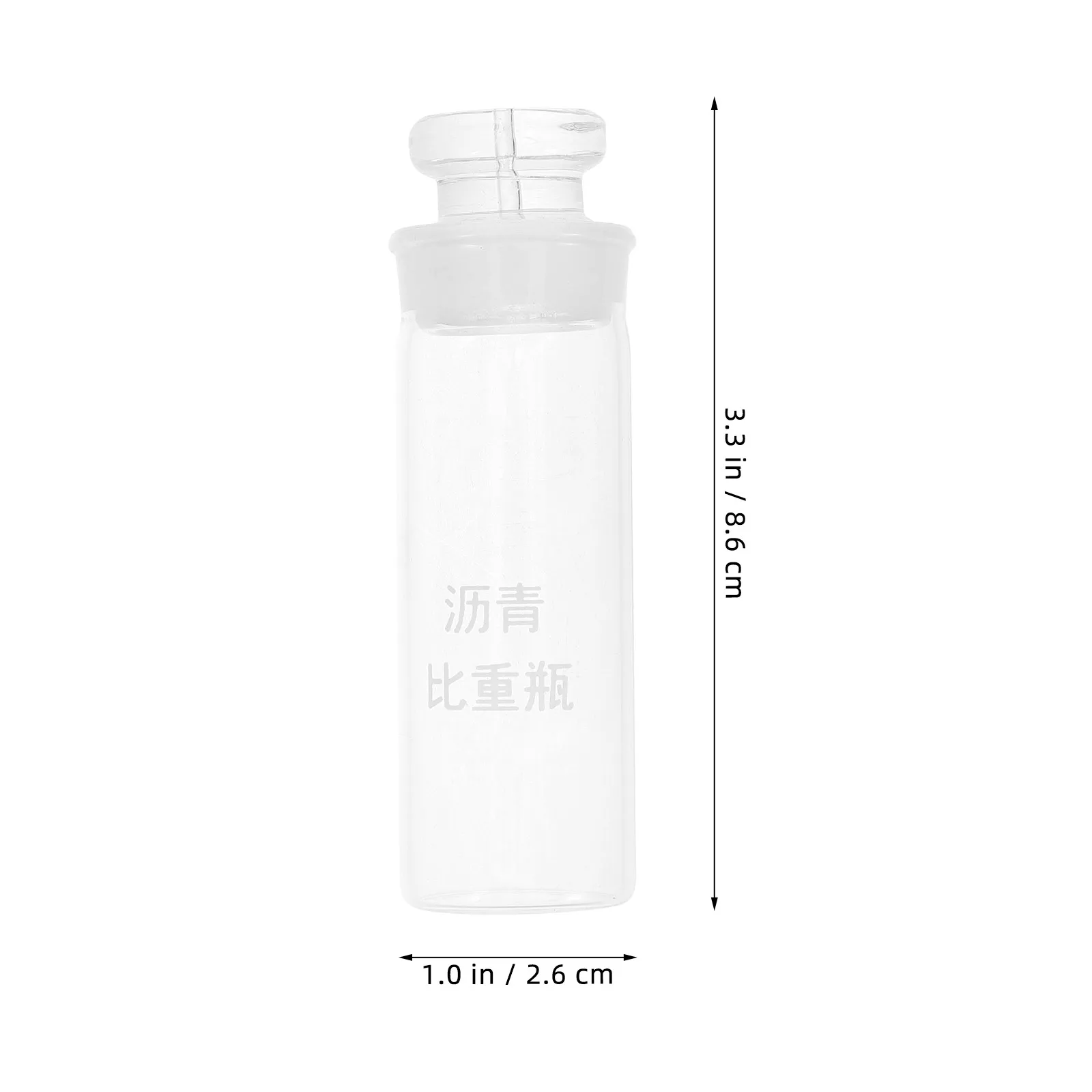 Glass Asphalt Pycnometer Density Bottle Laboratory Glassware Precise Asphalt Density Measurement Essential Lab Tool