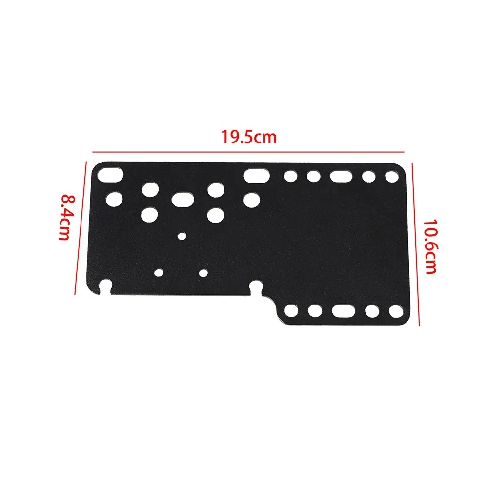 PC USB Handbrake Plate Drift Adapter Board Desk Mount Bracket Plate For SIM Racing Game Logitech G25/27/29 T500 (ONLY Plate)