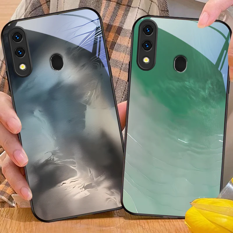 Color and texture fusion For Samsung Galaxy A50 A52 A52s A53 A54 A55 A56 A51 A80 A70 A71 A35 A34 A30 A26 A25 22 Glass Phone Case