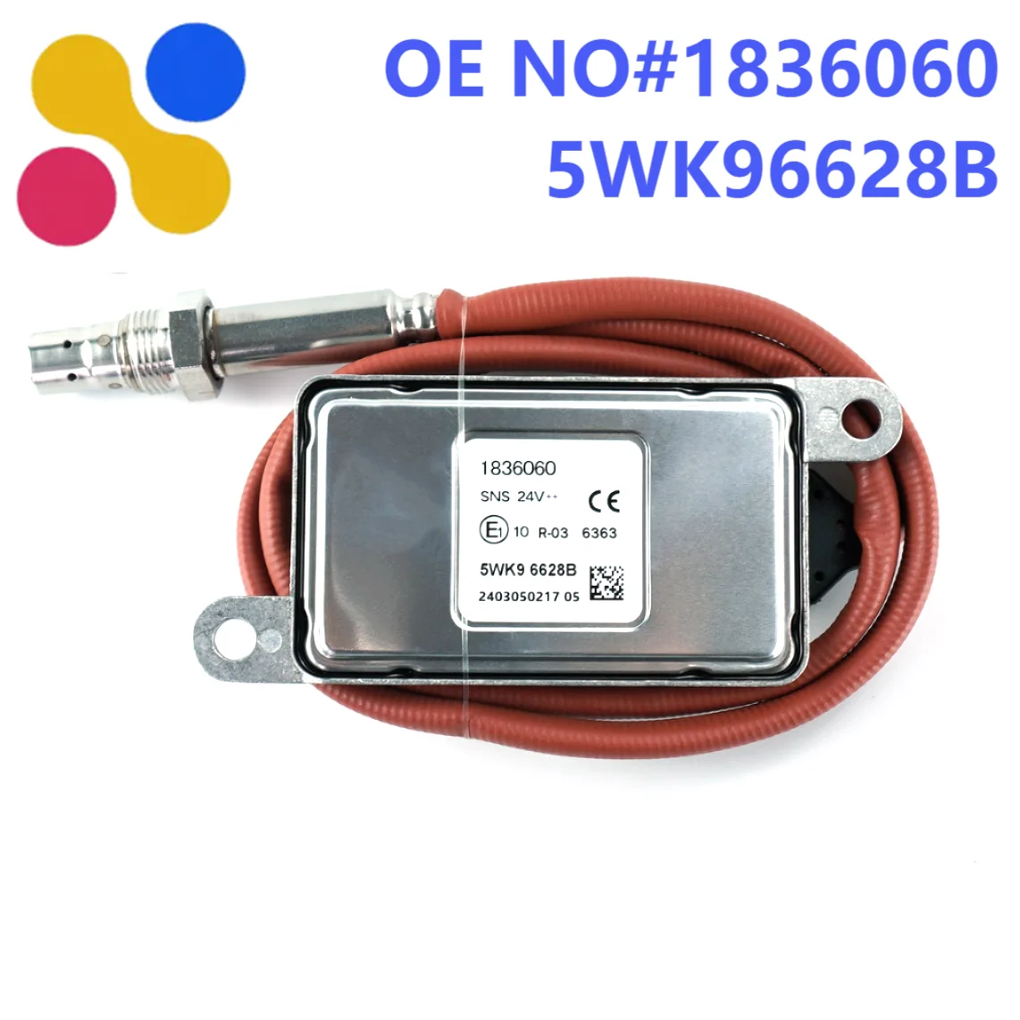 

5WK96628B 1836060 Высокое качество, хорошая цена, датчик оксида азота 5WK9 6628B для датчика DAF Truck Nox