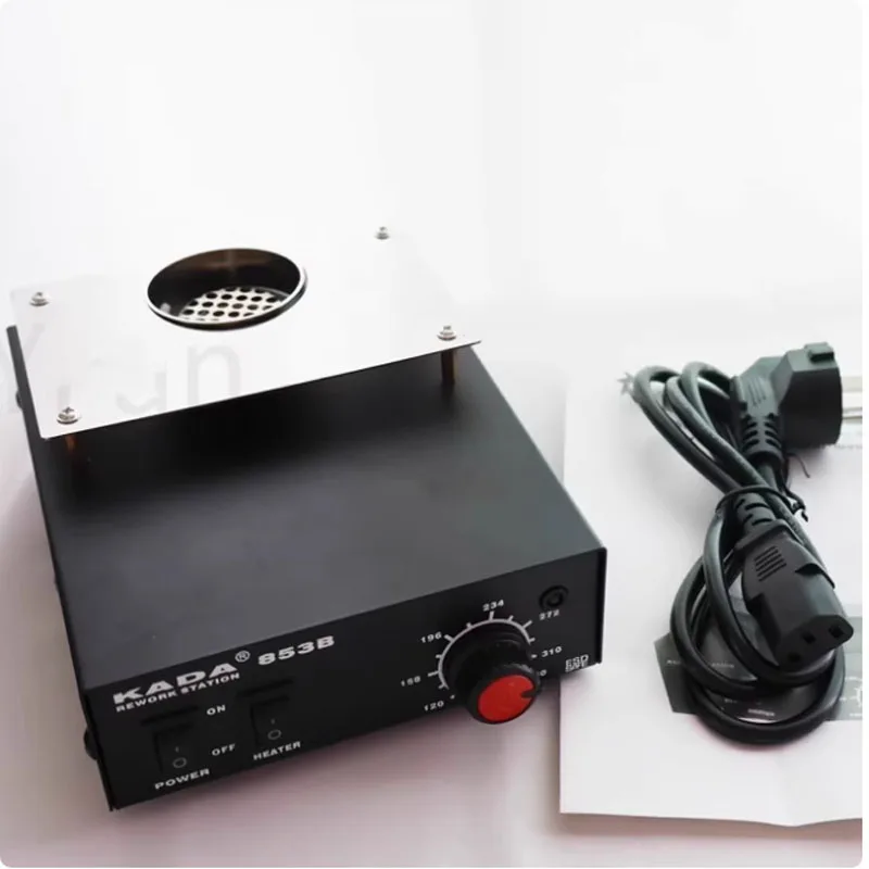 KADA 853 853B 220V / 110V 540W preheating station for BGA PCB BGA recycling station preheating / hot air desoldering station