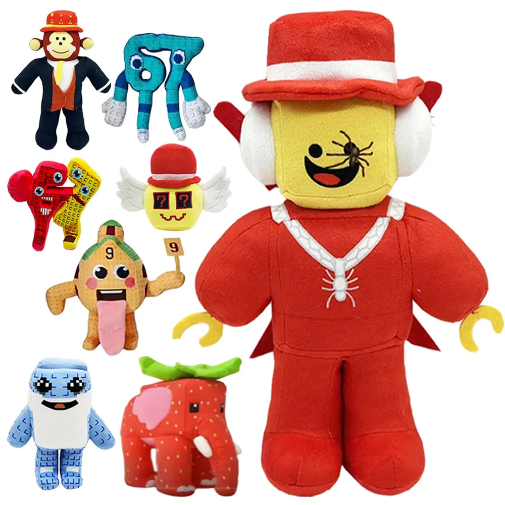 

Steal A Brainrot Sammy Jandel 25 см плюшевая кукла аниме периферийные устройства игрушка клубничный слон милая мягкая кошпа для подарка ребенку