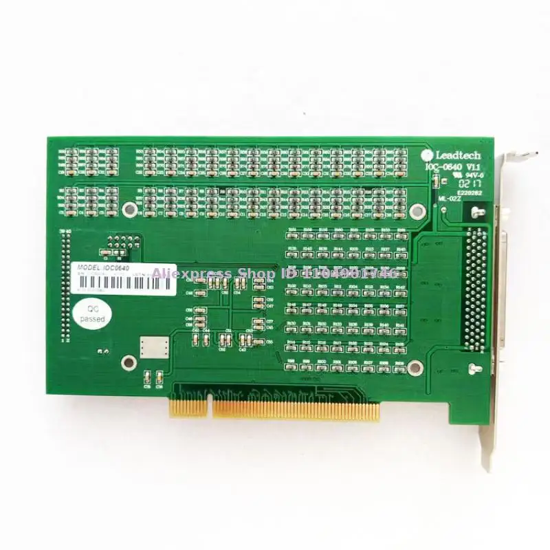 بطاقة التحكم الصناعية Leadtech IOC-0640 V1.1، متوفرة في المخزون