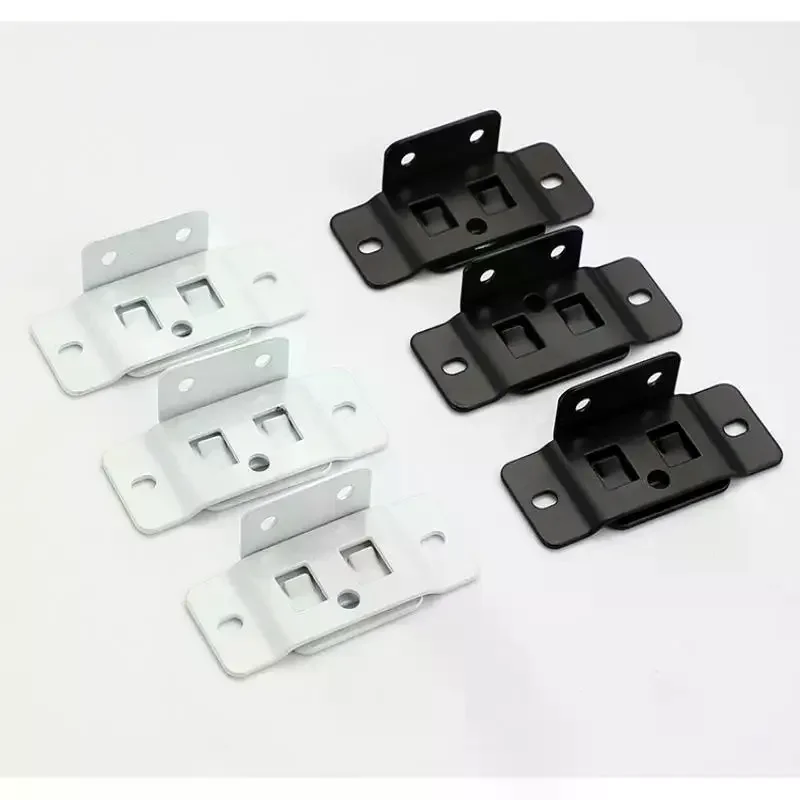 

4Pcs Home Renovation DIY Tool Accessories Fixed Fastener 2-In-1 Insert Furniture Laminate L-Shaped 90 Degree Connector