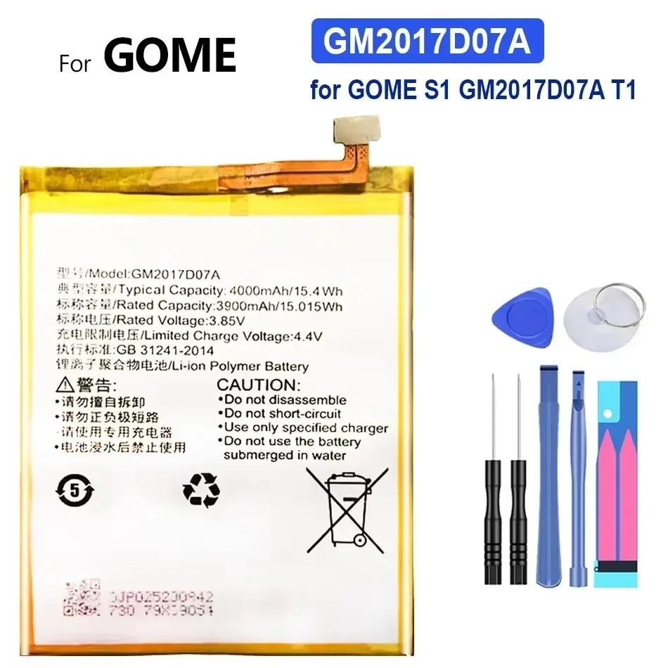 Battery GM2018M29A 2018X38A 2017M95A GM12B 2800mAh-4000mAh For GOME U9 S1 GM2017D07A T1 U7 mini K1 2016G68A Fenmmy note C72