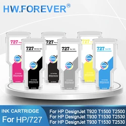 HW.FOREVER For HP 727 300ML Compatible Ink Cartridge For HP DesignJet T920 T1500 T2500 T930 T1530 T2530 Printer Ink Cartridges