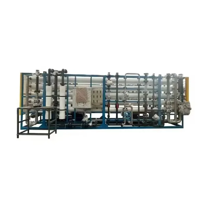 New Automated Reverse Osmosis Water Purification Machine Water Filter System with Pump PLC for Car Wash Equipment Water