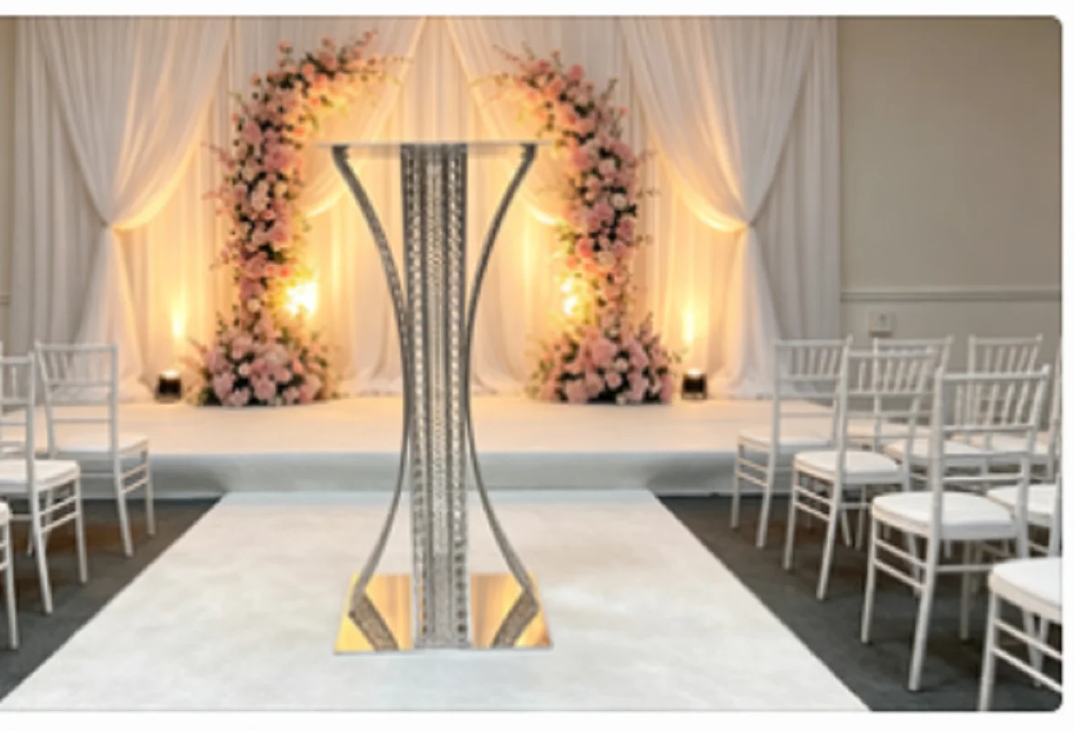 Wedding Decor Supply Store - 5PCS 웨딩 센터피스 크리스탈 테이블 센터피스