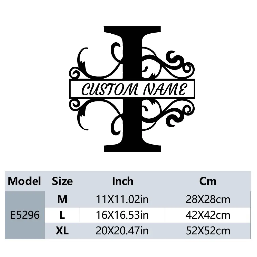 1PC Fashion Letter I Custom Name Removable Art Vinyl Wall Stickers Bedroom Decor Wall Stickers Waterproof Wallpaper view 2