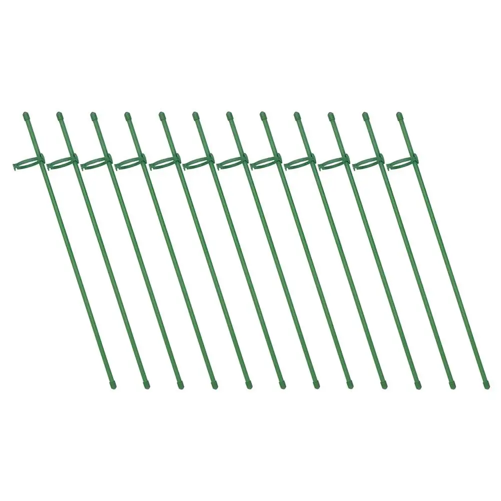 

12 Sets 45cm Plant Support Stakes Durable Sturdy Material Garden Climbing Flowers Supplies Single Stem Flower Supports
