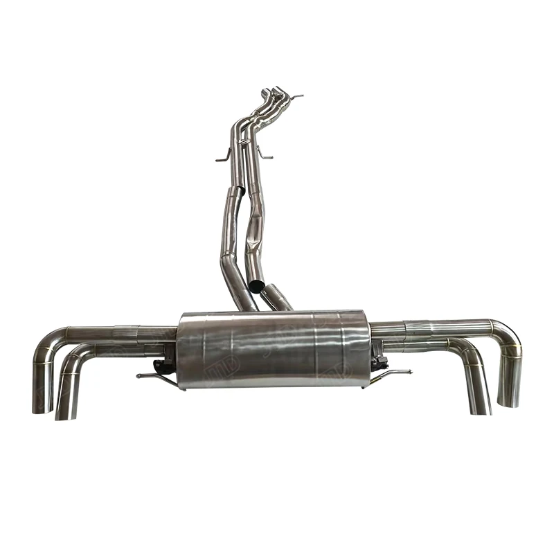 

Производительность 304SS система выхлопной системы Valvetronic Catback для Audi Rs Q8 Rsq8 Sq8 Sq7 4,0 выхлоп без наконечников